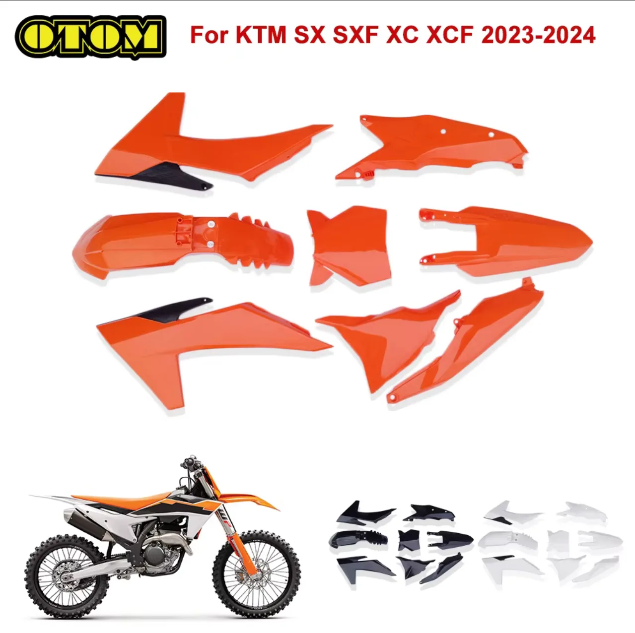 Полный пластиковый набор KTM 2023-2024